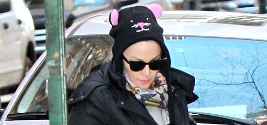 Madonna dans les rues de New York [9 mars 2013]