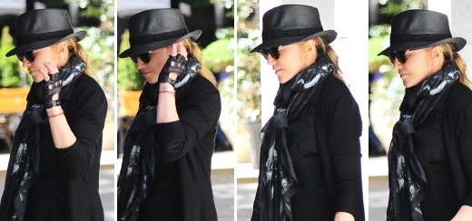 Madonna dans les rues de New York [4 mai 2013]