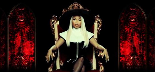 Projection Backdrop de « I Don’t Give A » avec Nicki Minaj [MDNA Tour]