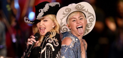 Miley Cyrus : Chanter avec Madonna, putain c’est juste trop cool