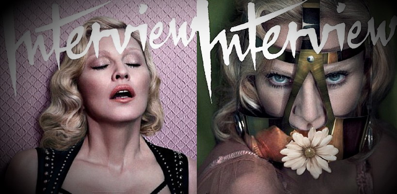 Nouveau photoshoot de Madonna pour Interview Magazine révélé