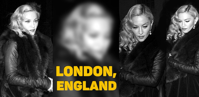 Madonna chez Annabel’s à Londres [26 Février 2015 – Photos]