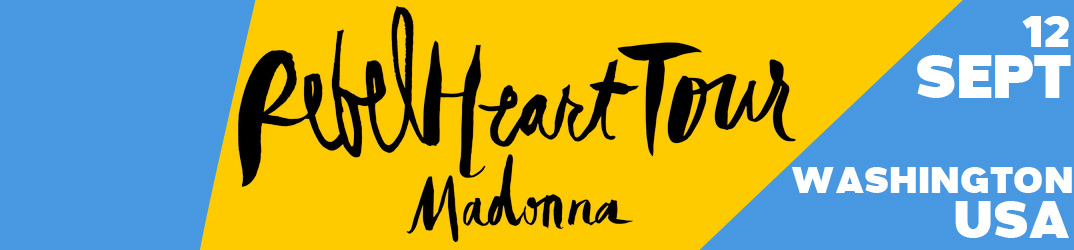 Rebel Heart Tour Washington 12 septembre 2015