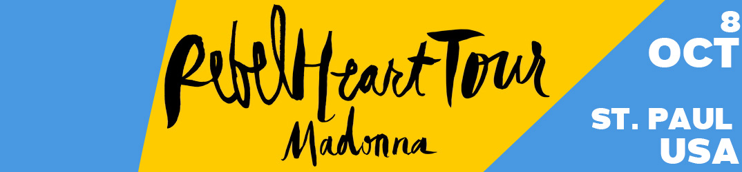 Rebel Heart Tour St. Paul 8 octobre 2015