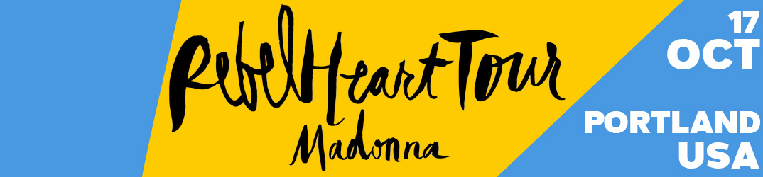 Rebel Heart Tour Portland 17 octobre 2015