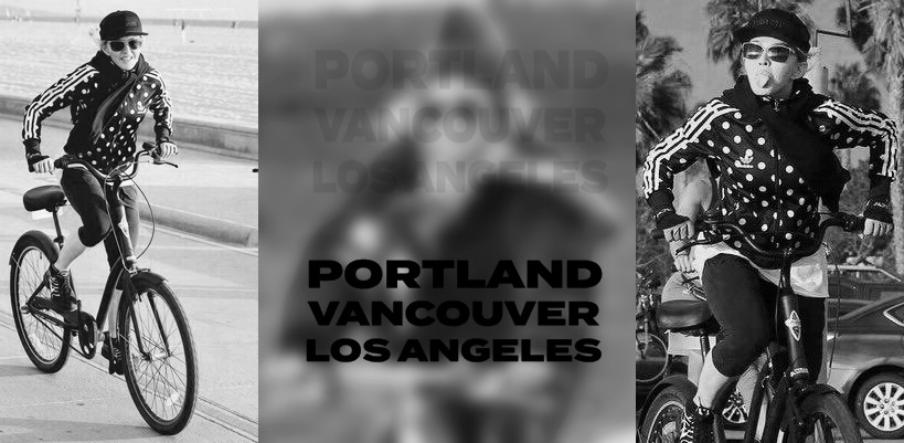 Madonna dans les rues de Vancouver, Portland et Los Angeles [Octobre 2015 – Photos]