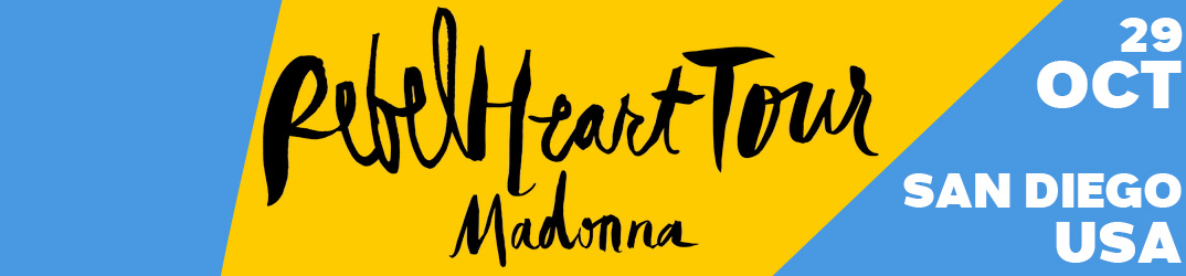 Rebel Heart Tour San Diego 29 octobre 2015