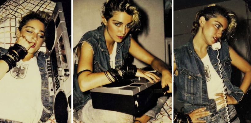 [Mise à Jour : Vidéo & nouvelles photos ajoutées] Les polaroïds de Madonna par Richard Corman