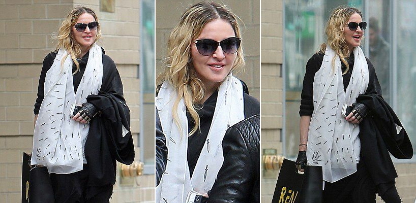 Madonna dans les rues de New York [1 avril 2016 – Photos]