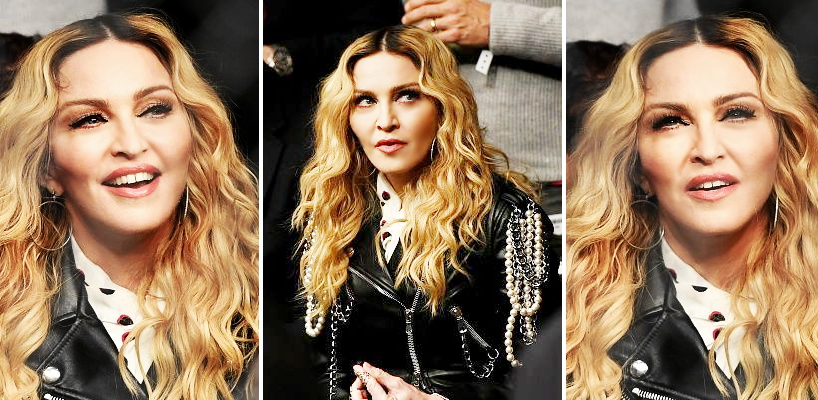 Madonna se rend à l’UFC 205 au Madison Square Garden, New York [12 Novembre 2016 – Photos & Videos]