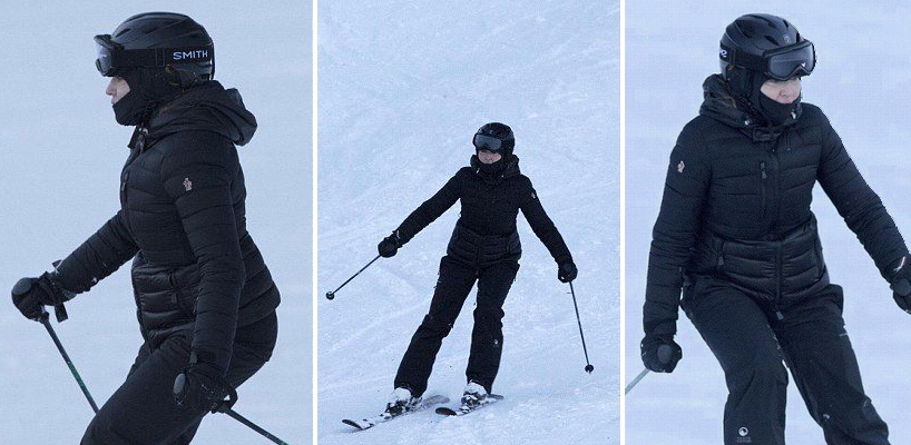 Madonna fait du ski à Verbier, en Suisse [29 décembre 2016 – Photos]