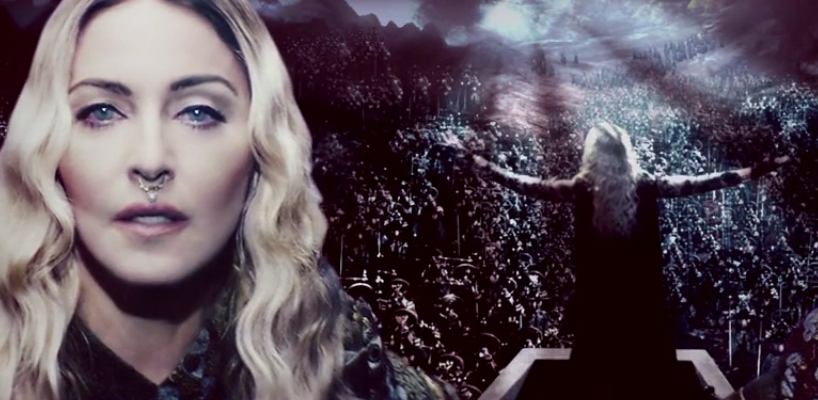 Madonna « Iconic » Rebel Heart Tour Backdrop Vidéo