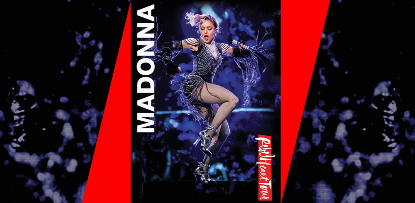 Le nouvel artwork du Rebel Heart Tour DVD de Madonna
