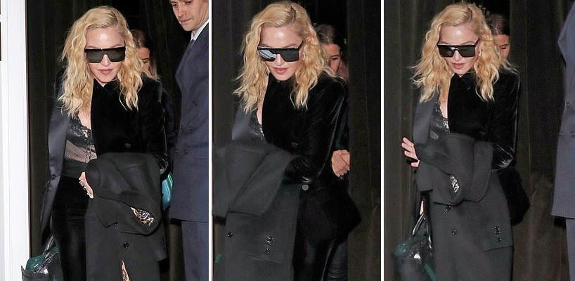 Madonna dans les rues de Londres [29 novembre 2018]