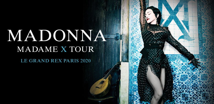 Madonna annonce les dates parisiennes du Madame X Tour