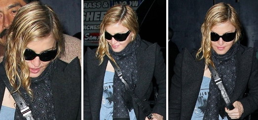 Madonna dans les rues de New York [8 novembre 2011 – Photos]