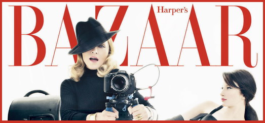 Madonna par Tom Munro pour Harper’s Bazaar [décembre 2011 – janvier 2012]