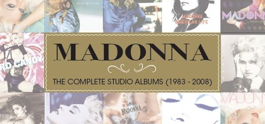 Box Madonna ‘The Complete Studio Albums 1983-2008’ chez Warner Music