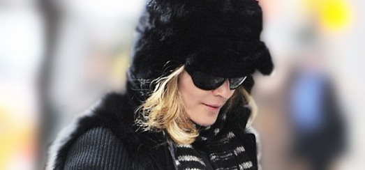 Madonna dans les rues de New York [11 février 2012 – Photos]