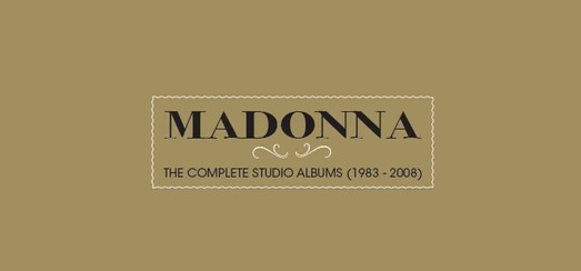 Madonna: The Complete Studio Albums Box dispo sur Amazon