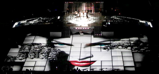 Moment Factory sur le MDNA World Tour 2012