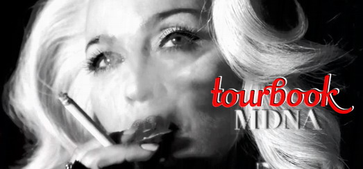 EXCLUSIF – Le Tourbook MDNA: Couverture et détails