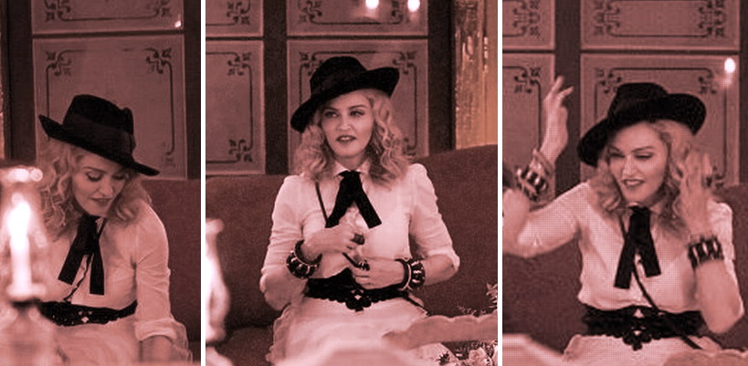 Madonna at La Guarida in Havana, Cuba [August 2016 – Pictures & Video]