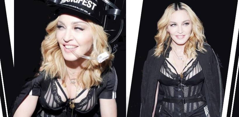 Madonna at the Alexander Wang Fashion Show, New York [10 September 2016 – Pictures & Videos]