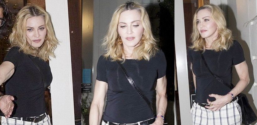 Madonna having dinner at Farmacy, London [13 September 2016 – Pictures]