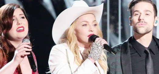 Madonna à la 56ème cérémonie des Grammy Awards [26 janvier 2014 – Photos & Vidéos]