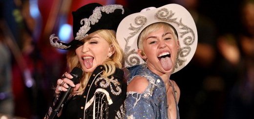 Miley Cyrus : Chanter avec Madonna, putain c&rsquo;est juste trop cool