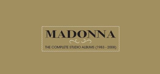 Madonna: The Complete Studio Albums Box dispo sur Amazon